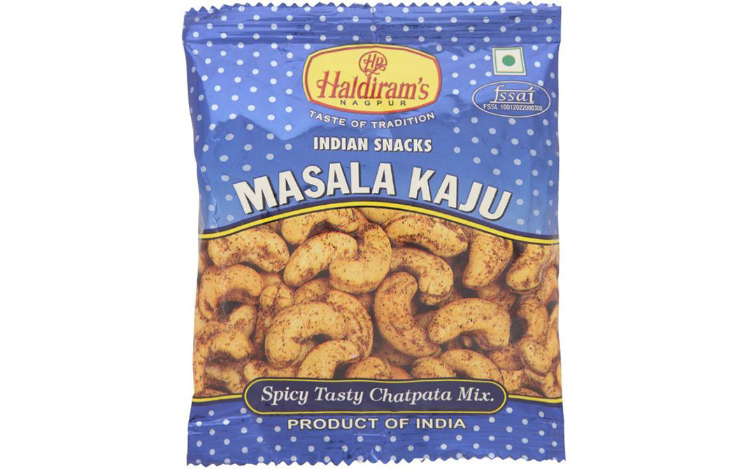 Haldiram's Nagpur Masala Kaju    Pack  40 grams